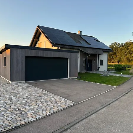 Villa Haus Am Wald Schrozberg Exterior foto